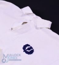 1970 Ian MacLauchlan's White Scotland Rugby Jersey: The unusual white jersey of legendary Scots