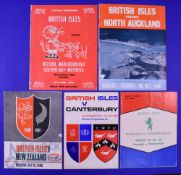 1966 British and I Lions in NZ Rugby Programmes (5): v NZ 1st test, Auckland, Nelson, M'boro