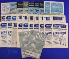 Collection of Manchester City home programmes 1944/45 Blackpool, 1946/47 Sheffield Wednesday,