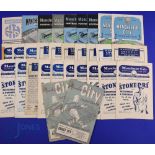 Collection of Manchester City home programmes 1944/45 Blackpool, 1946/47 Sheffield Wednesday,