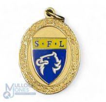 2009/210 Scottish Football league under 19 Youth League Cup Final runners up medal Livingston FC