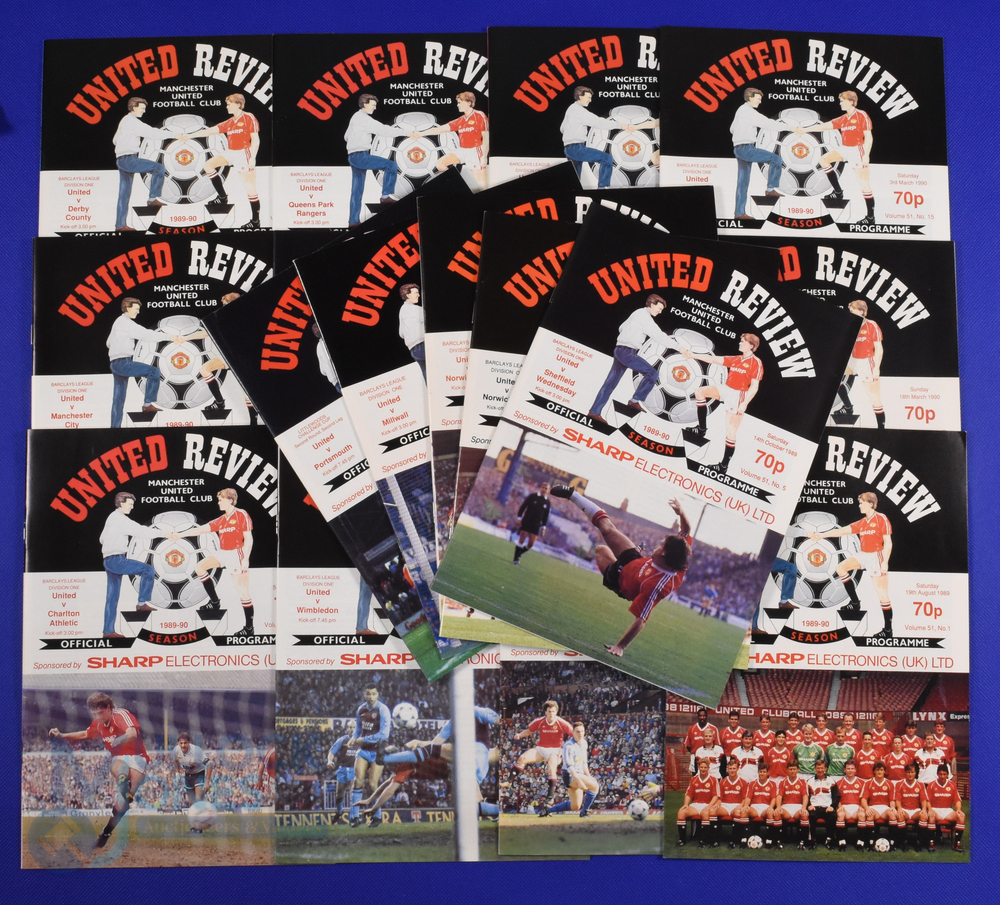 Collection of Manchester Utd home match programmes 1985/86 (28), 1986/87 (28), 1987/88 (25), 1988/89 - Bild 7 aus 10