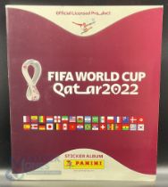 Panini FIFA World Cup Soccer Stars Qatar 2022 Sticker Album complete (Scores not filled in)
