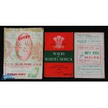 Rare 1955 British and I Lions etc SA Rugby Programmes (3): The very coveted first SA test issue from