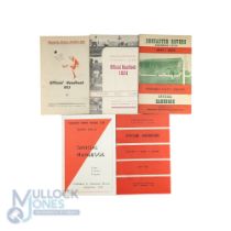 Doncaster Rovers Club official handbooks 1953, 1954, 1955/56, 1959/60, 1965/66; fair. (5)