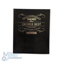 Remember When - George Best Personalised Football History Newspaper Birthday Gift Book A3, looking