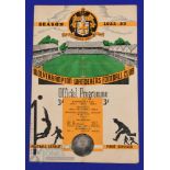 1952/53 Wolverhampton Wanderers v Liverpool Div. 1 match programme 21 March 1953; fold, overall