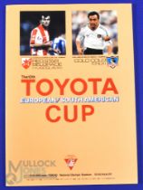 1991 European/South American Cup final in Tokyo Red Star Belgrade v Colo Colo (Chile) match