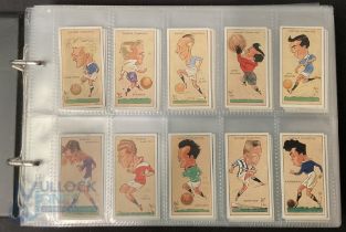 Selection of Football Cigarette Cards/ Gum Cards - to include complete sets John Player 1927