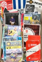 Mixed selection of Football Programmes from 1960s - 2000s from various teams - Arsenal, Stoke