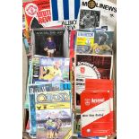 Mixed selection of Football Programmes from 1960s - 2000s from various teams - Arsenal, Stoke