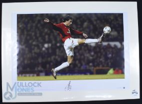 Ruud Van Nistelrooy, Manchester United Autographed Limited Edition Colour Print 93/500, Legends