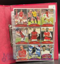 Topps Football Cards in Premier Gold 2001 appears complete with Star Player / checklist cards in