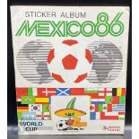 Panini FIFA World Cup Soccer Stars Mexico 1986 Sticker Album complete (Scores not filled in)