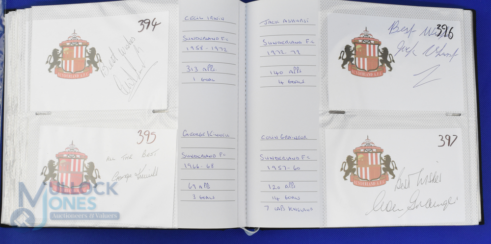 Volume of Football Player Autographs (individual signatures on white cards) to include Arsenal - Image 4 of 4