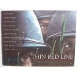 Original Movie/Film Poster - 1998 The Thin Red Line - 40x30" approx. kept rolled, creases