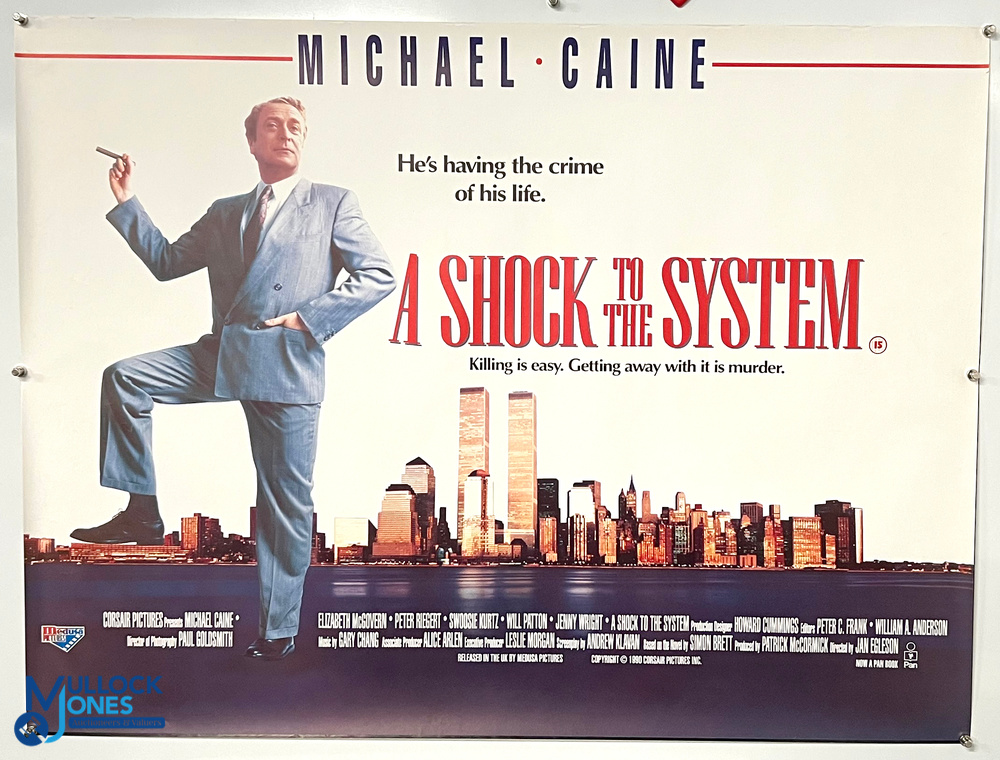 Original Movie/Film Posters (3) 1990 The Guardian, 1990 A Shock To The System 1990 Ghost Believe, - Image 2 of 2