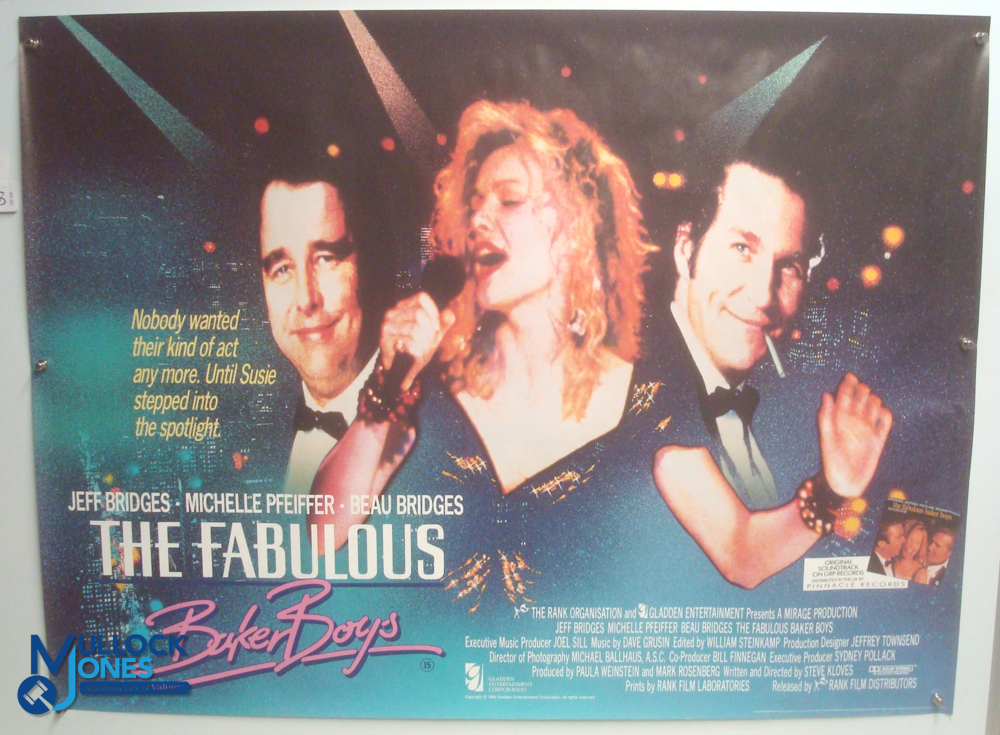 Original Movie/Film Poster - 1988 Shag, 1990 Pre Film Release Cruise like Thunder, 1989 The Fabulous - Image 3 of 8