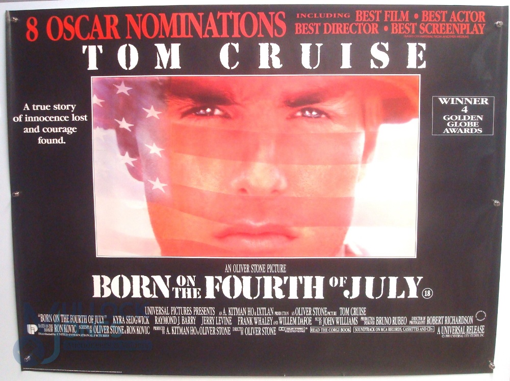 Original Movie/Film Poster - 1989 Born on the 4th of July, 2006 The Night Listener - 40x30"