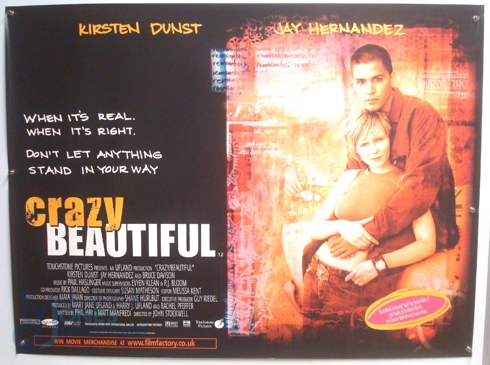 4 Original Movie/Film Posters - Closer, Crazy Beautiful, Head Over Heels, Together - 40x30" - Bild 2 aus 4