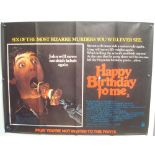 Original Movie/Film Poster - 1981 Horror Happy Birthday from Me - 40x30" approx. kept rolled,