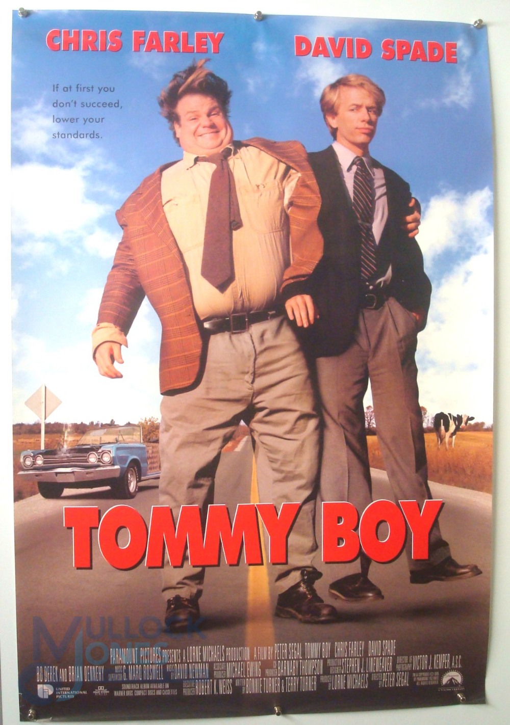 4 Original Movie/Film Posters - Tommy Boy, Apollo 13, A Walk in the Clouds, Bushwhacked - 40x30"