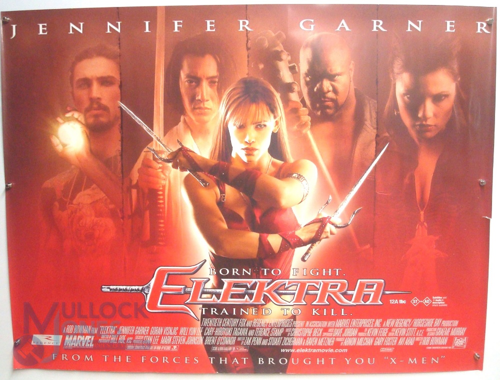 Original Movie/Film Poster - 2005 Elektra - 40x30" approx. kept rolled, creases apparent, Ex - Bild 3 aus 4