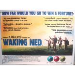 Original Movie/Film Poster - 1998 Waking Ned, 2000 The Legend of Bagger Vance - 40x30" approx.