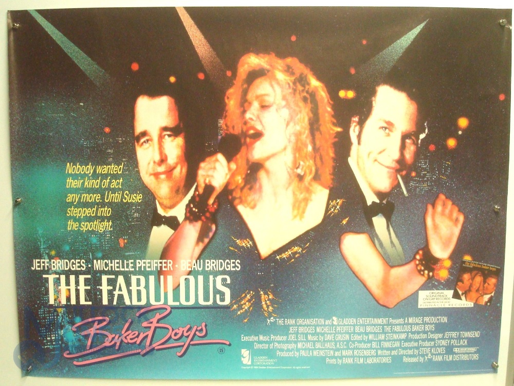 4 Original Movie/Film Posters - The Fabulous Baker Boys, Ravenous, The Package, The Fourth War -