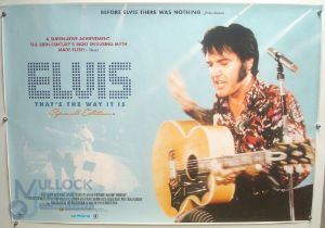 Original Movie/Film Poster - 2000 Elvis That’s the Way it Is - 40x30" approx. kept rolled, creases