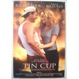 4 Original Movie/Film Posters - Tin Cup, The Cutting Edge, The Man in the Iron Mask, Virtuosity -