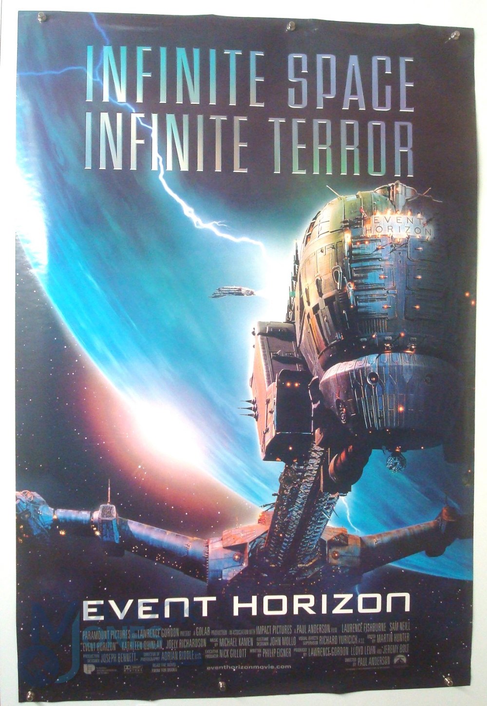 Original Movie/Film Poster - 1997 Speed 2 Cruise Control, 1997 Event Horizon, 2001 Proof of Life - - Image 2 of 3