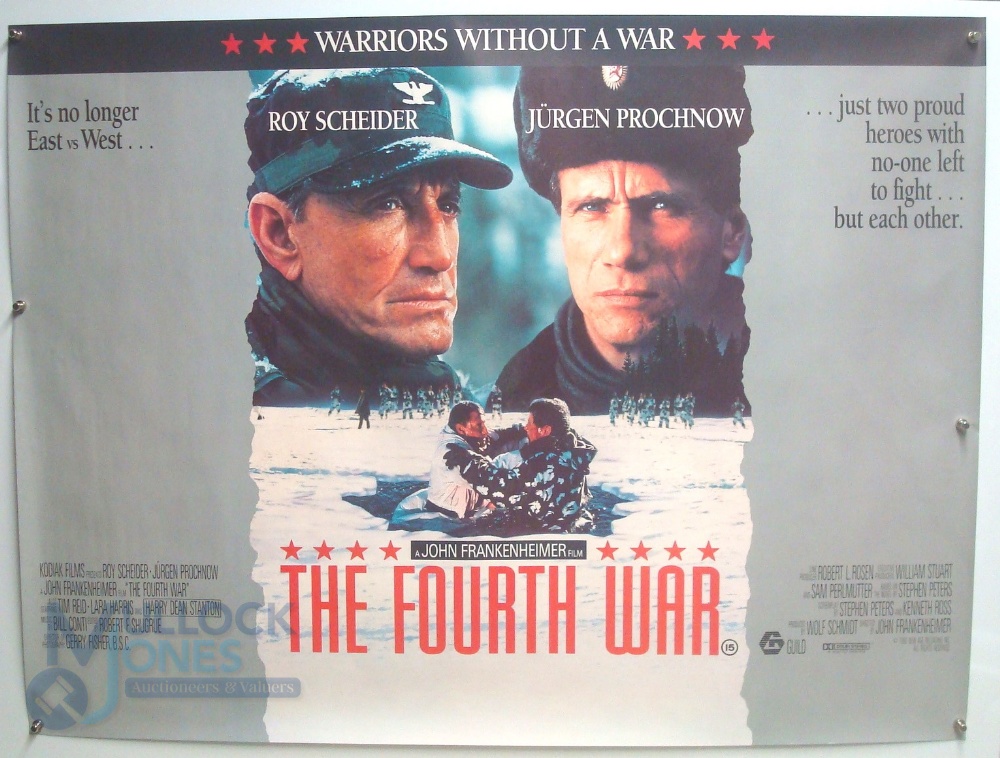 4 Original Movie/Film Posters - The Fabulous Baker Boys, Ravenous, The Package, The Fourth War - - Image 4 of 4