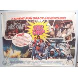 Original Movie/Film Poster - 1986 Space Camp - 40x30" approx. kept rolled, creases apparent, Ex