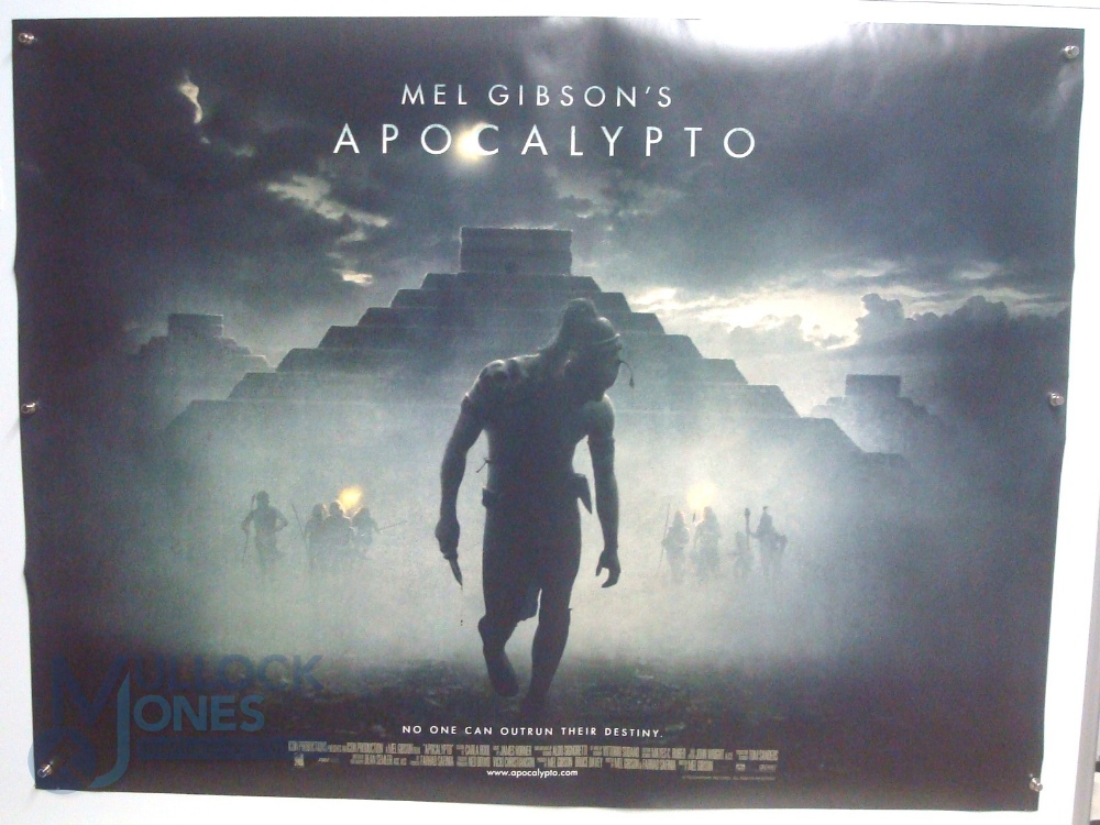 Original Movie/Film Poster - 2006 Apocalypto - 40x30" approx. kept rolled, creases apparent, Ex