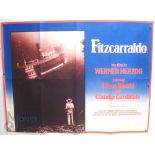 Original Movie/Film Poster - 1982 Fitzcarraldo - 40x30" approx. kept rolled, creases apparent,