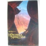 Original Movie/Film Poster - 1996 Hunchback of Notre Dame - 40x30" approx. kept rolled, creases