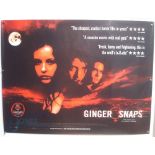 Original Movie/Film Poster - 2000 Horror Ginger Snaps - 40x30" approx. kept rolled, creases