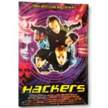 Original Movie/Film Posters - selection of 10 to include Hackers, Death to Smoochy, Rush, Flipper,