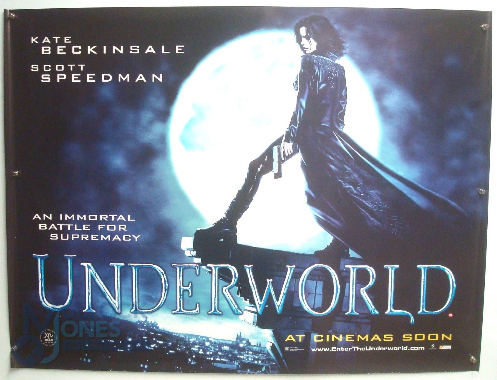 4 Original Movie/Film Posters - Underworld, The Bachelor, With Out a Paddle, Crouching Tiger