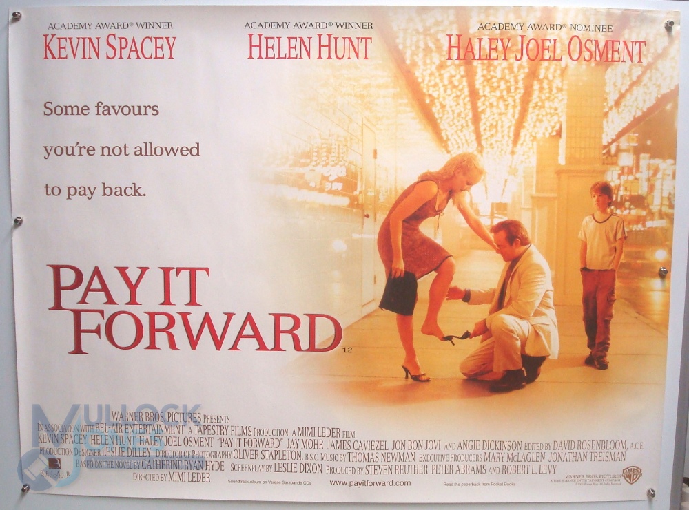 4 Original Movie/Film Posters - What Happened to Harold Smith, LA Confidential, Pay It Forward, - Image 3 of 4
