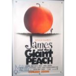 Original Movie/Film Poster - 1996 James and the Giant Peach - 40x30" approx. kept rolled, creases