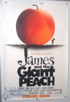 Original Movie/Film Poster - 1996 James and the Giant Peach - 40x30" approx. kept rolled, creases