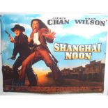 Original Movie/Film Poster - 2000 Shanghai Noon, 1997 Murder at 1600 - 40x30" approx. kept rolled,