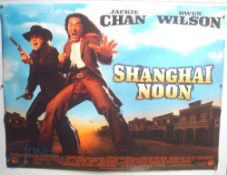 Original Movie/Film Poster - 2000 Shanghai Noon, 1997 Murder at 1600 - 40x30" approx. kept rolled,