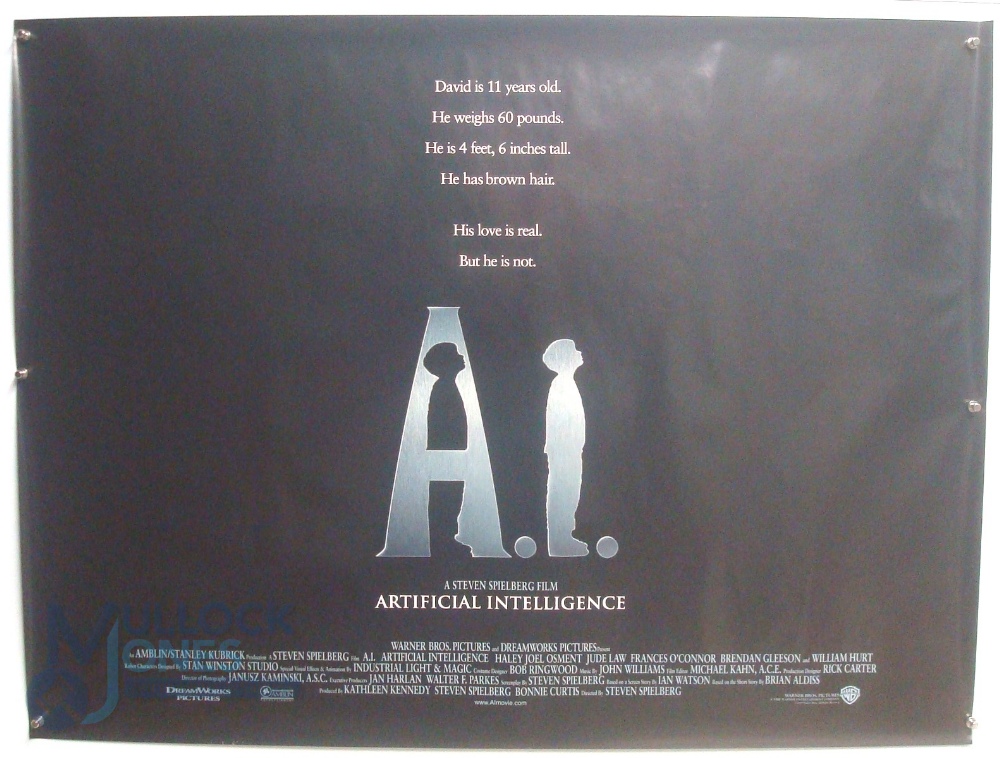 Original Movie/Film Poster - 1990 Die Hard 2 Die Harder, 2001 AI Artificial Intelligence - 40x30" - Bild 2 aus 2