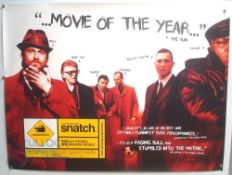 Original Movie/Film Poster - 2000 Snatch - 40x30" approx. kept rolled, creases apparent, Ex Cinema
