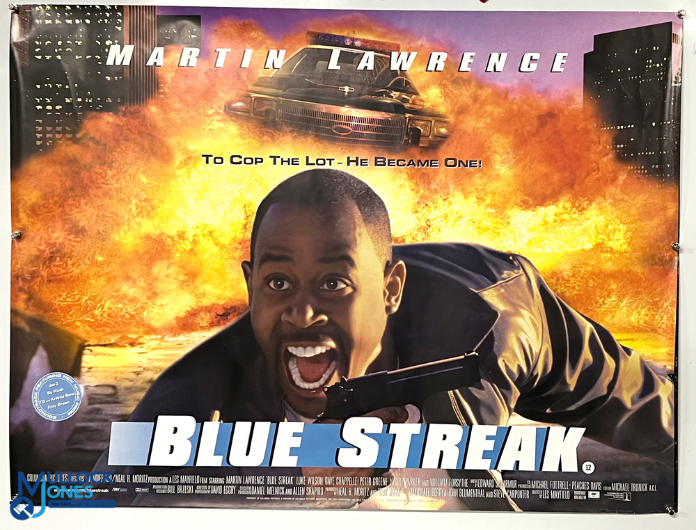 Original Movie /Film Posters (6) - 1984 The Shooting Party, 1999 Arlington Road, 1999 Blue Streak, - Image 3 of 5