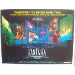 4 Original Movie/Film Posters - Fantasia 2000, Stolen Hearts, Dunston Checks In, Lenny Live and