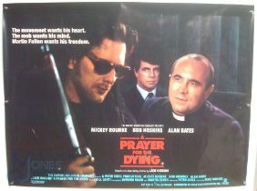 Original Movie/Film Poster - 1987 A Prayer for the Dying - 40x30" approx. kept rolled, creases